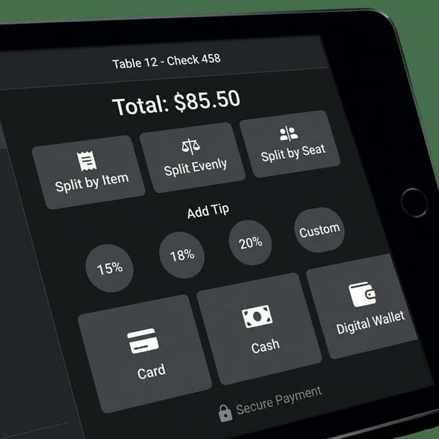 Integrated Payments & POS Screenshot
